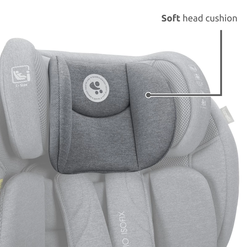 Lorelli Rio isofix autósülés i-Size 76 -150cm - Pink