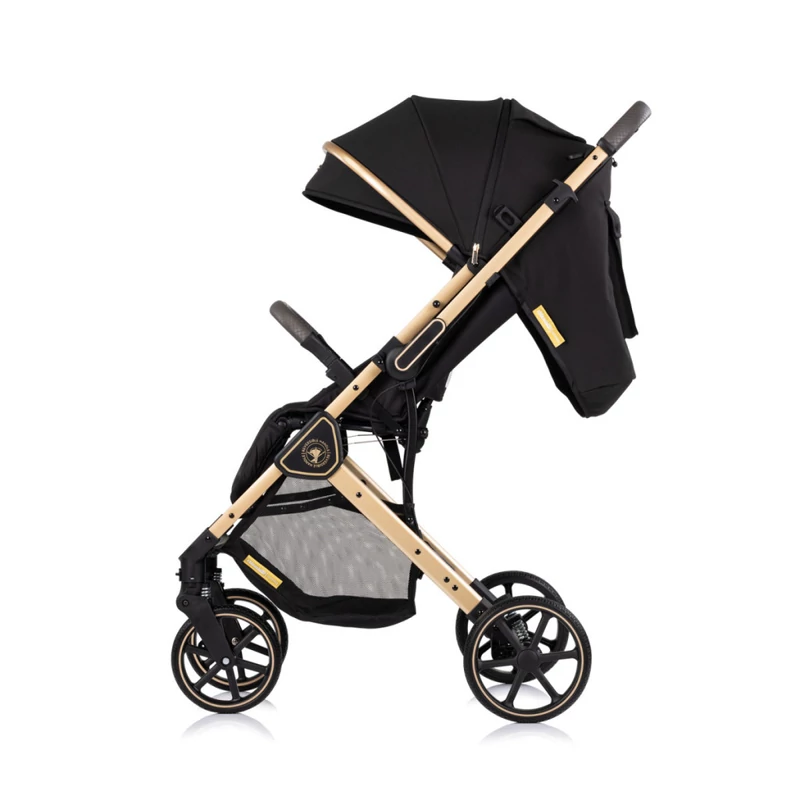 Chipolino Omnia átfordítható sport babakocsi - noir