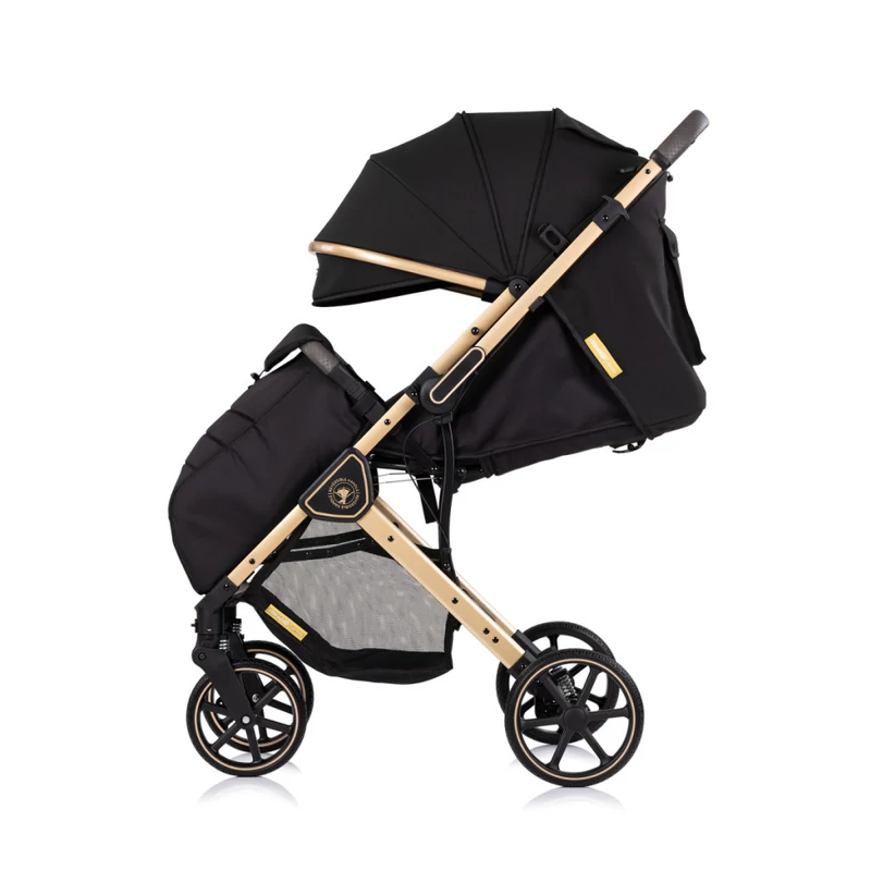 Chipolino Omnia átfordítható sport babakocsi - noir