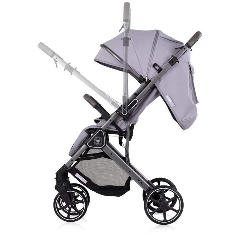 Chipolino Omnia átfordítható sport babakocsi - platinum