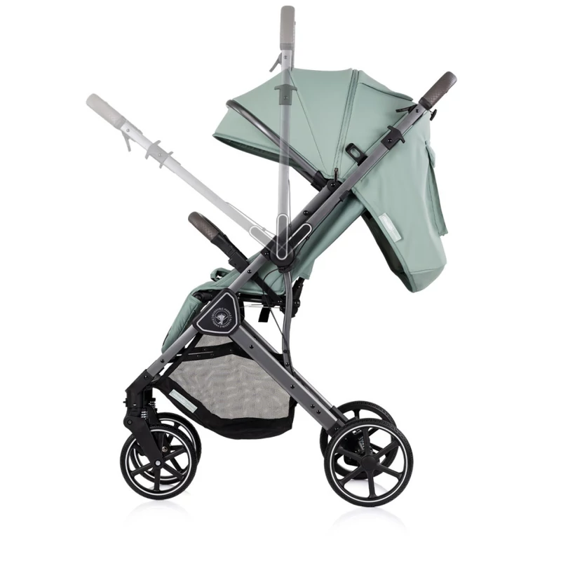 Chipolino Omnia átfordítható sport babakocsi - matcha