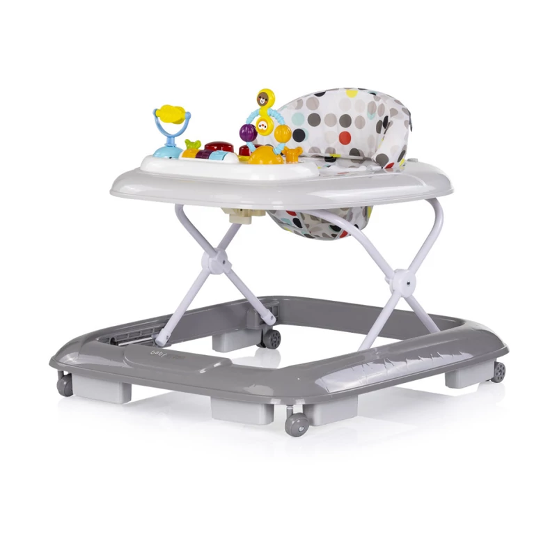 Chipolino Baby Steps zenélő bébikomp - Grey