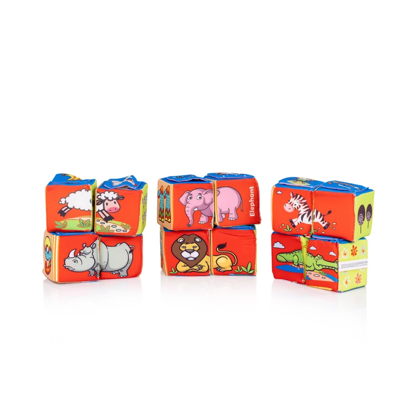 Chipolino Puha játékkockák - 12 db