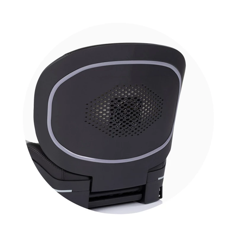 Chipolino Genesis Smart I-Size Isofix gyerekülés 125-150 cm hőszabályozással - Noir