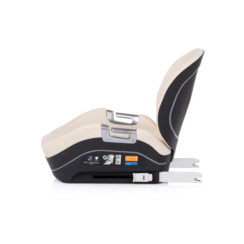 Chipolino Genesis Smart I-Size Isofix gyerekülés 125-150 cm hőszabályozással - Cashmere
