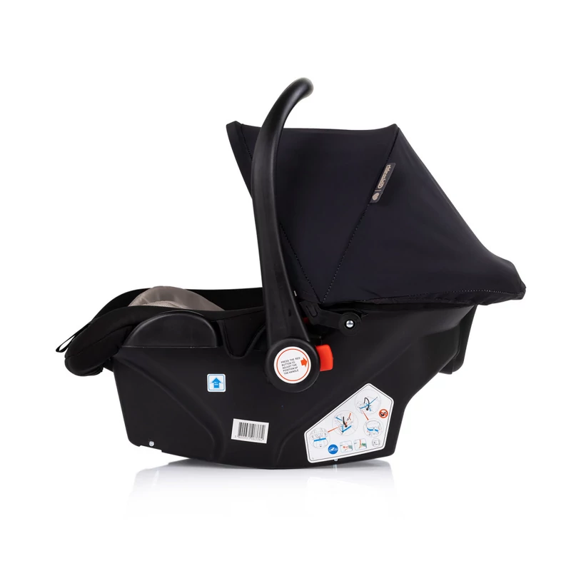 Chipolino Amore autóshordozó adapterrel 40-87cm - Noir