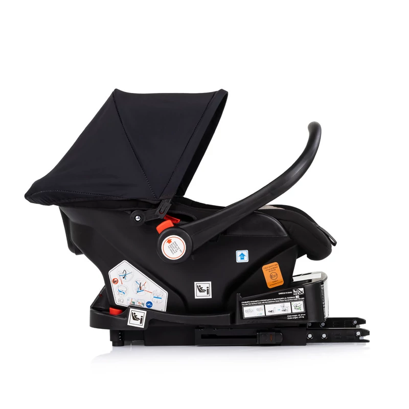 Chipolino Amore autóshordozó adapterrel 40-87cm - Noir