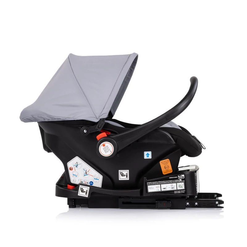 Chipolino Amore autóshordozó adapterrel 40-87cm - Platinum