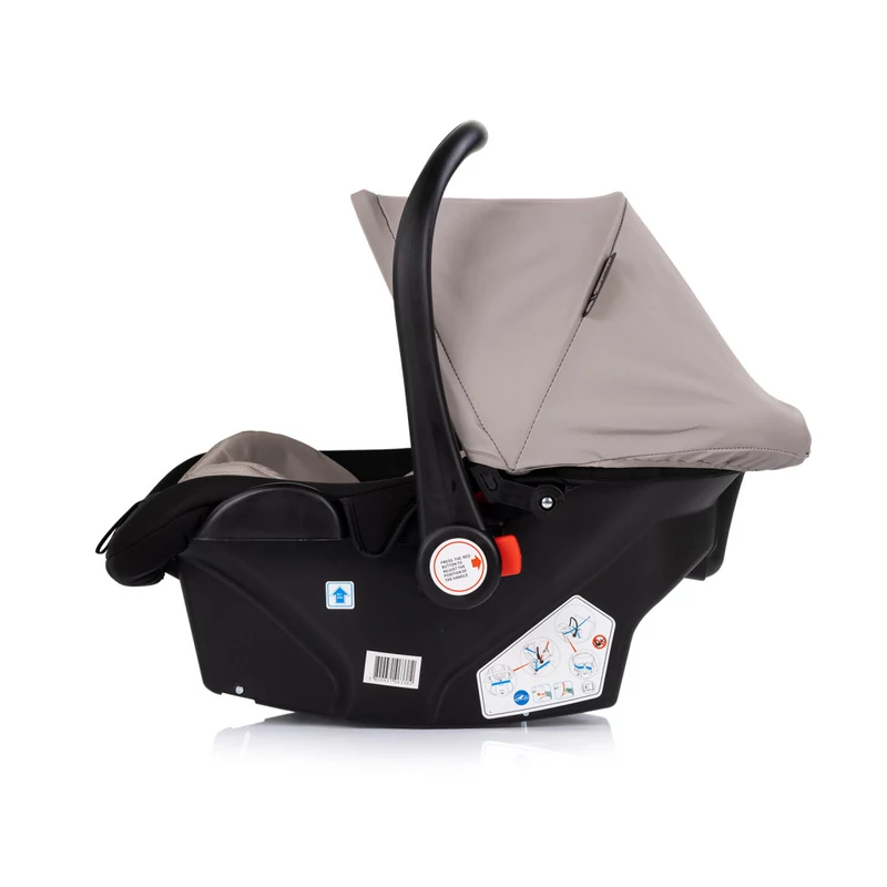 Chipolino Amore autóshordozó adapterrel 40-87cm - Latte