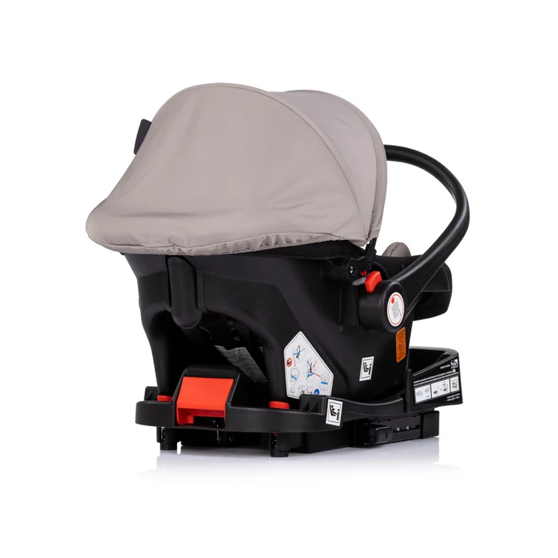 Chipolino Amore autóshordozó adapterrel 40-87cm - Latte