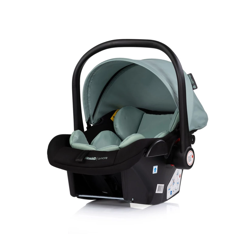 Chipolino Amore autóshordozó adapterrel 40-87cm - Matcha