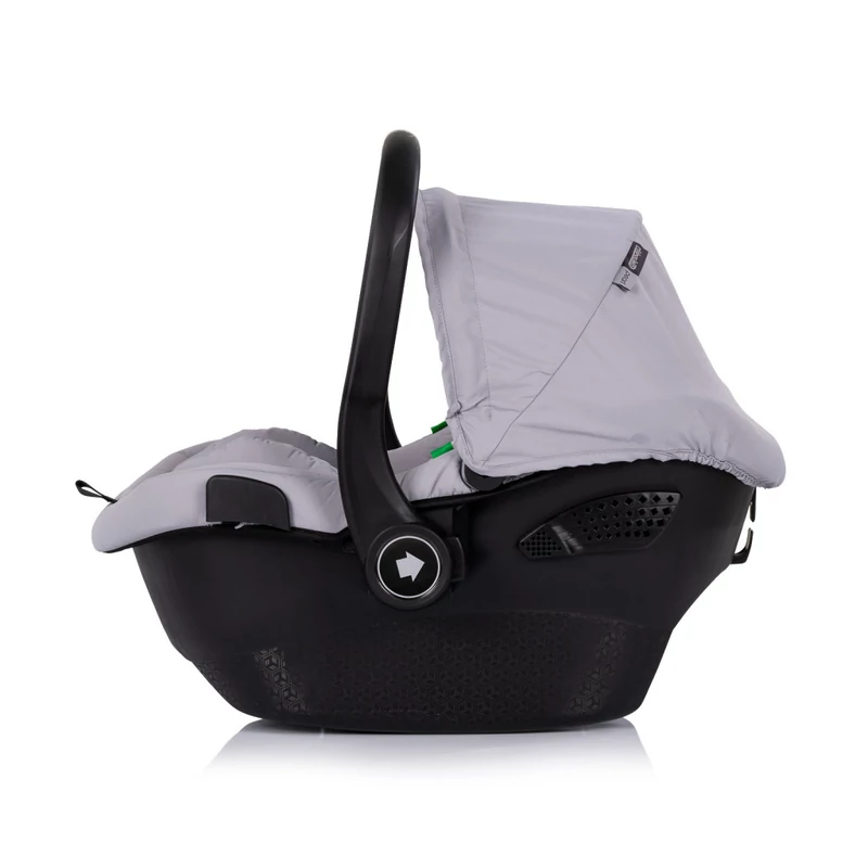 Chipolino Pearl autóshordozó adapterrel 40-87 cm - Platinum
