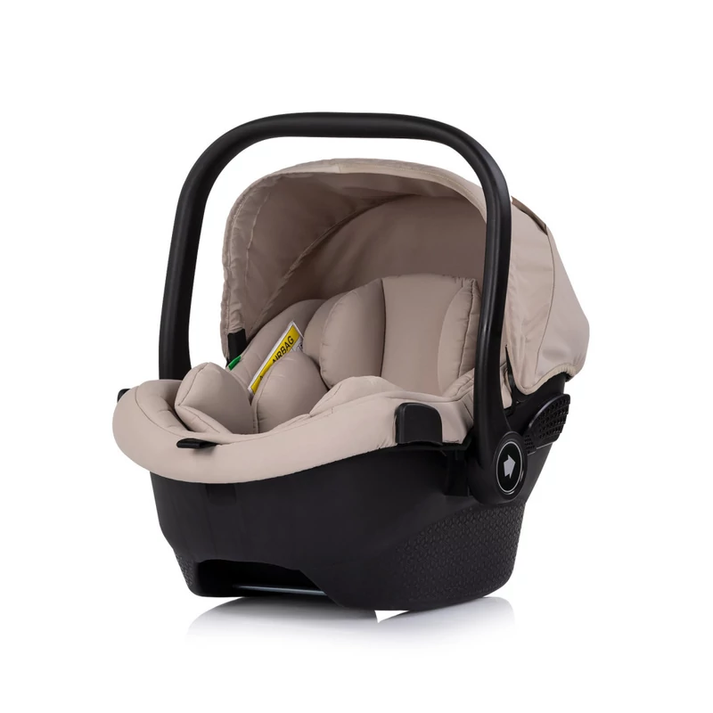 Chipolino Pearl autóshordozó adapterrel 40-87 cm - Latte