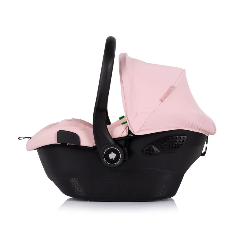 Chipolino Pearl autóshordozó adapterrel 40-87 cm - Pink