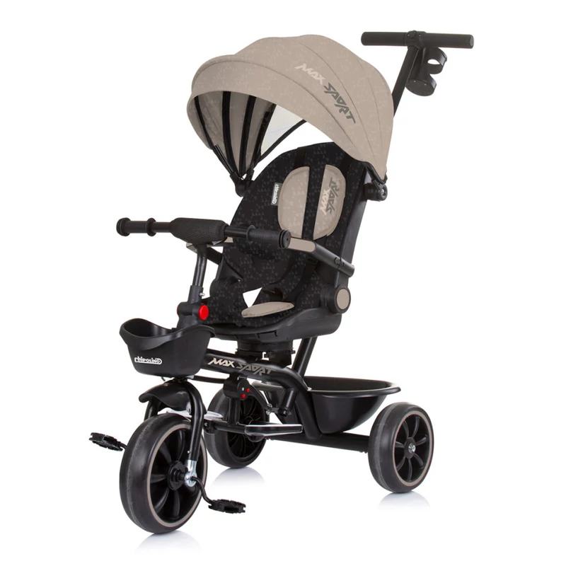 Chipolino Max Sport tricikli kupolával - latte