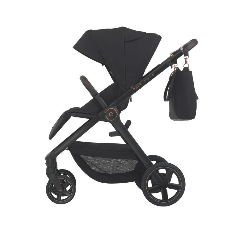 Espiro pelenkázó táska - 310 Stylish Black