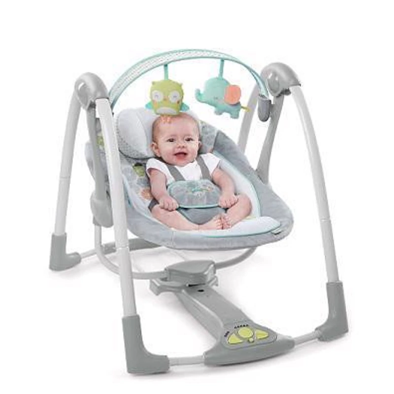 Bright Starts Ingenuity hinta dallamokkal, Hoot&Hugs, 0 hó+, 9 kg-ig