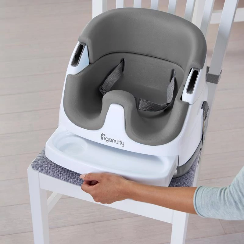 INGENUITY Ülésmagasító 2in1 Baby Base Slate 6hó+, 22kg-ig
