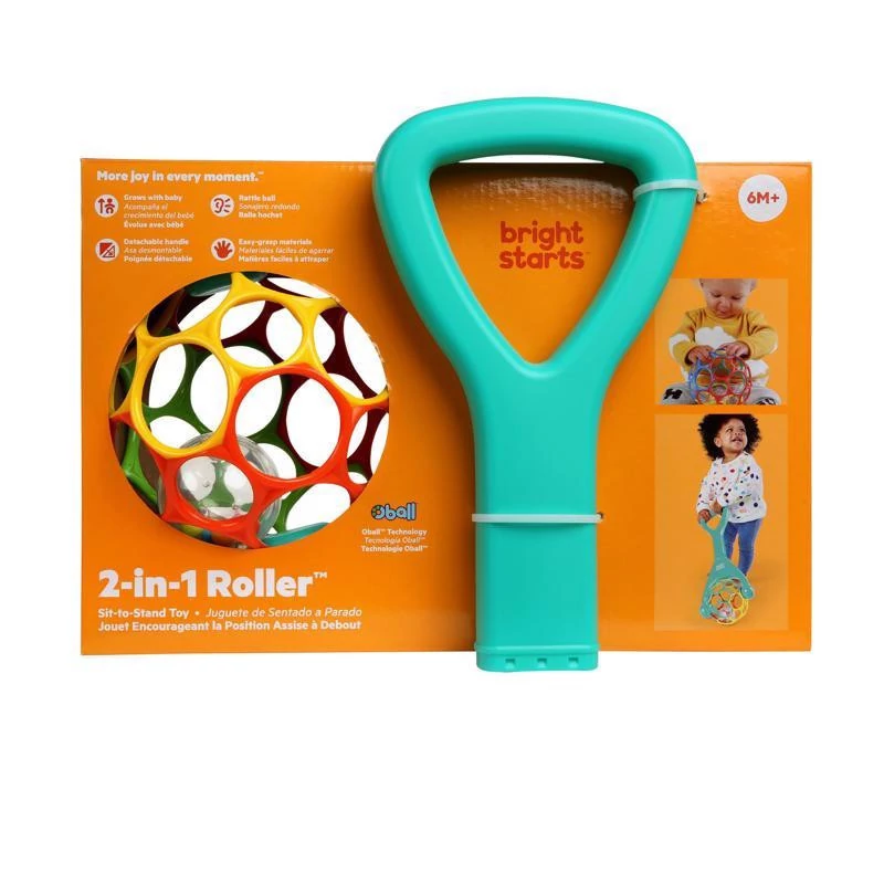 OBALL ROLLER játék 12 cm 12 hó+ - menta