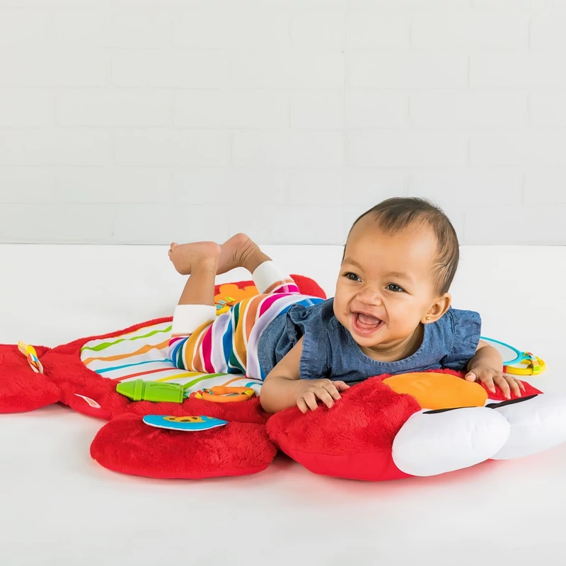 BRIGHT STARTS Játszószőnyeg Tummy-Time Elmo™ 0hó+