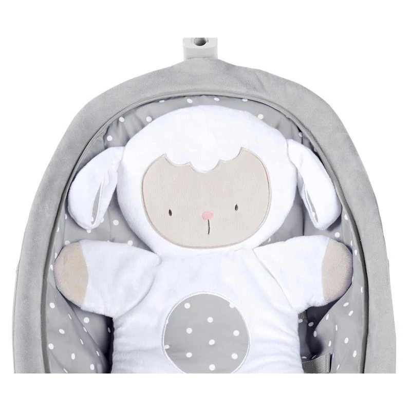 Ingenuity Rezgő hintaszék dallamokkal, Cuddle Lamb, 0 hó+ 18 kg-ig, 2019