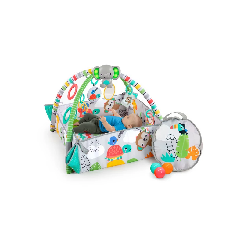 Bright Starts Játszószőnyeg, 5in1 Your Way Ball Play™, Totally Tropical™, 0 hó+