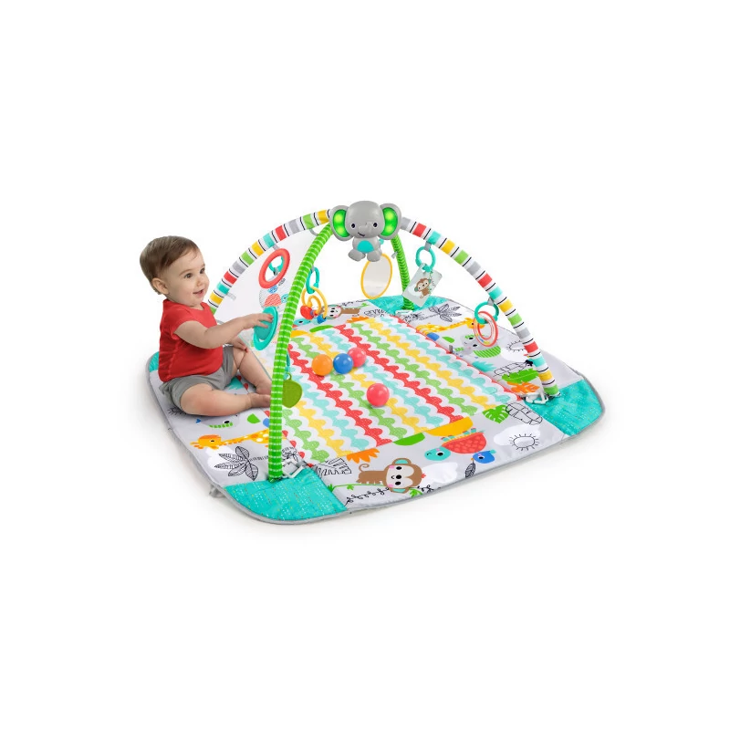 Bright Starts Játszószőnyeg, 5in1 Your Way Ball Play™, Totally Tropical™, 0 hó+