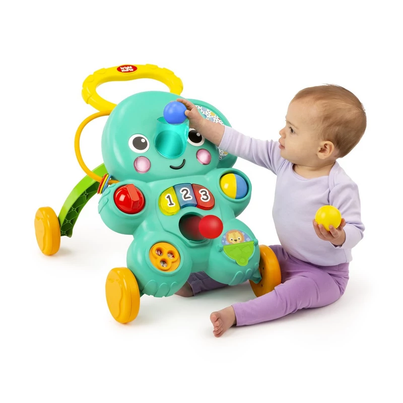 Bright Starts Járássegítő aktivitással, 2in1 Stroll 'n Roll™, 6 hó+
