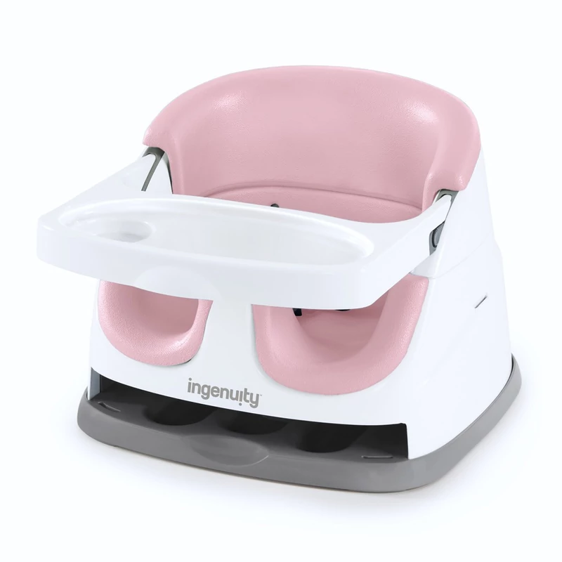 Ingenuity székmagasító, Baby Base™, Peony, 6 hó+, 22 kg-ig