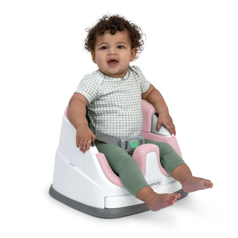 Ingenuity székmagasító, Baby Base™, Peony, 6 hó+, 22 kg-ig
