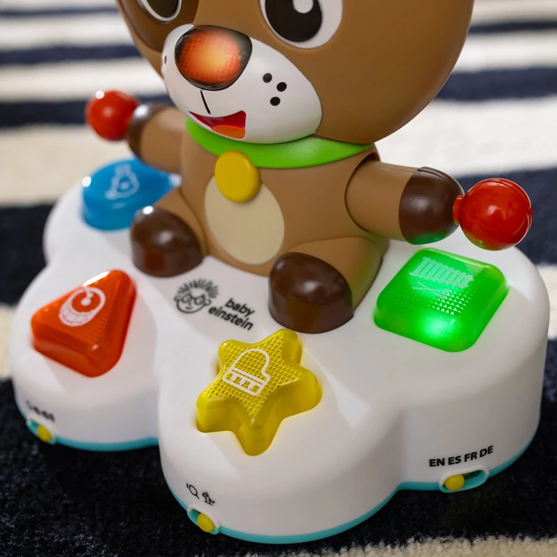 BABY EINSTEIN Zenélő fejlesztő játék Drum & Learn Dean™ - 6hó+
