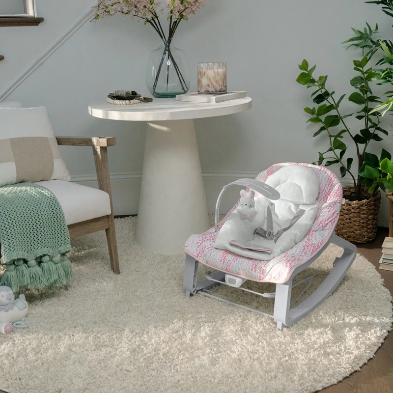 INGENUITY Rezgő pihenőszék 3 az 1-ben Keep Cozy Lily 0m+, 18kg-ig