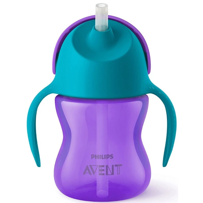 Philips AVENT SCF796/02 Itatópohár rugalmas szívószállal 200ml lányos+akció