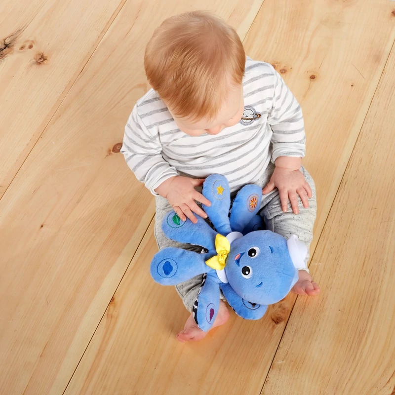 BABY EINSTEIN Zenélő játék polip Octoplush™ 3m+