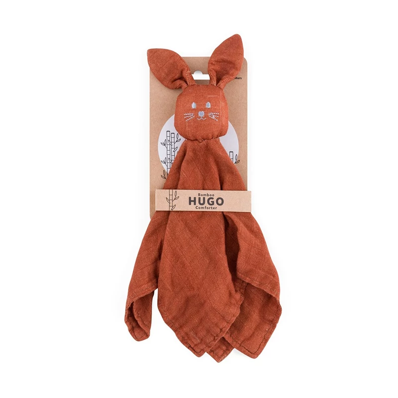 PETITE&MARS Bambusz muszlin szundikendő Hugo Cinnamon Spice 0m+