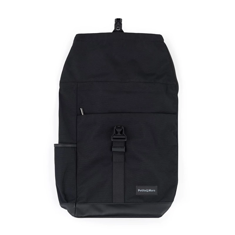 PETITE&MARS Pelenkázó hátizsák babakocsira Jackob - Absolute Black