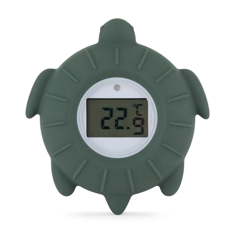 PETITE&MARS Szilikon digitális vízhőmérő Turtle Terry Misty Green 0hó+