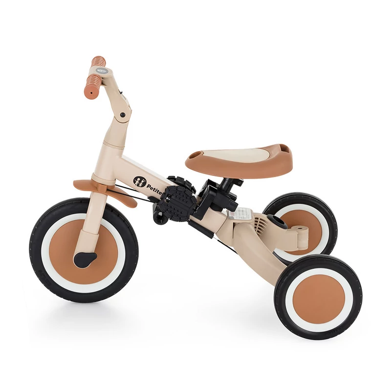 Petite&Mars Multifunkciós tricikli, 5in1 Turbo, Desert Sand