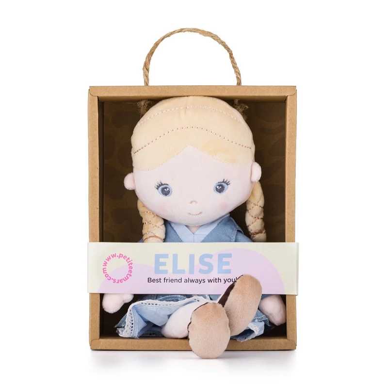 Petite&Mars Plüss játékbaba, Elise, 0 hó+, 35 cm