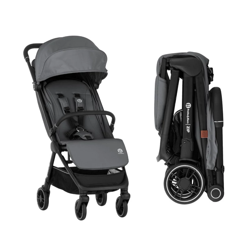 PETITE&MARS Sport babakocsi Zip Smoky Anthracite