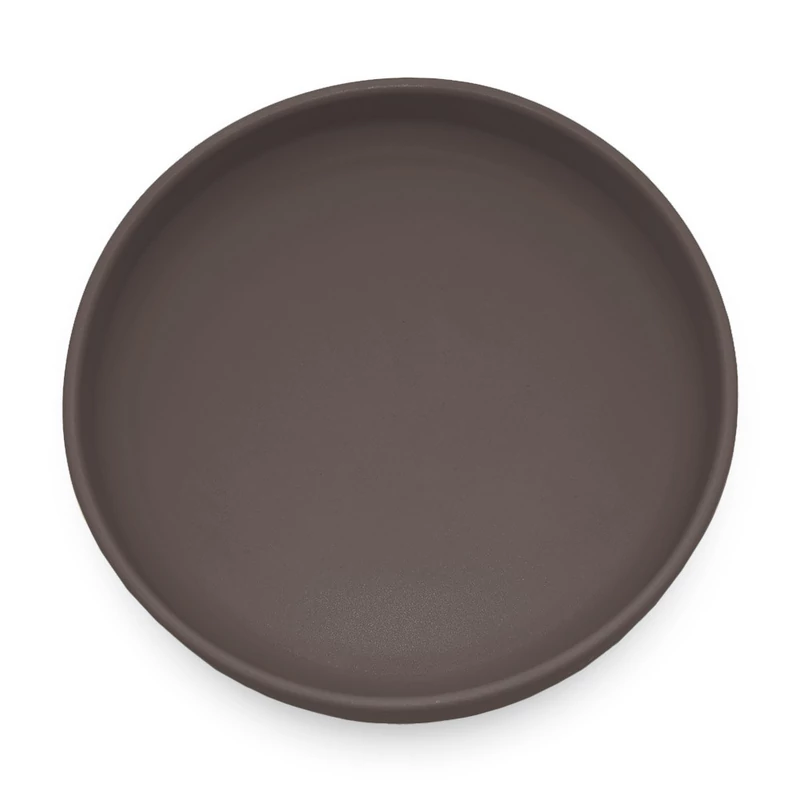 PETITE&MARS Talíř silikonový s přísavkou Take&Match Bitter Cocoa 6m+