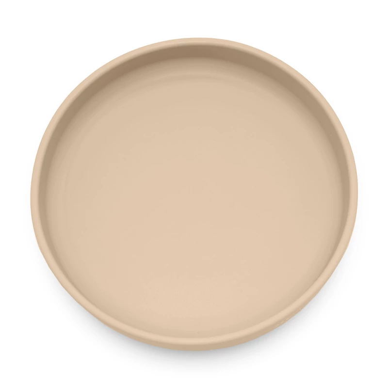 Petite&Mars Szilikon tányér tapadókoronggal, Take&Match, Desert Sand, 6 hó+