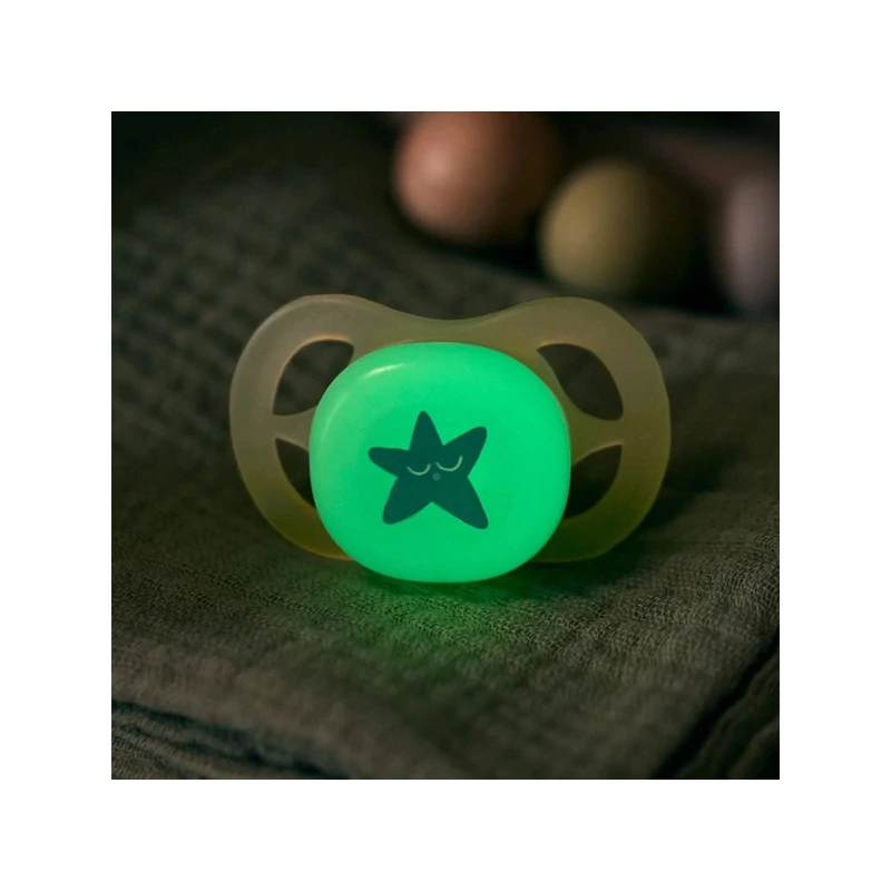 Philips AVENT SCF075/07 Játszócumi ultra start éjszakai 0-2hó 2 db - lányos