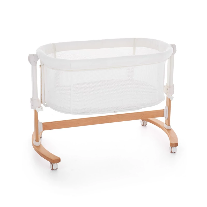Petite&Mars Állítható kiságy, bölcső funkcióval, Glory, 2in1