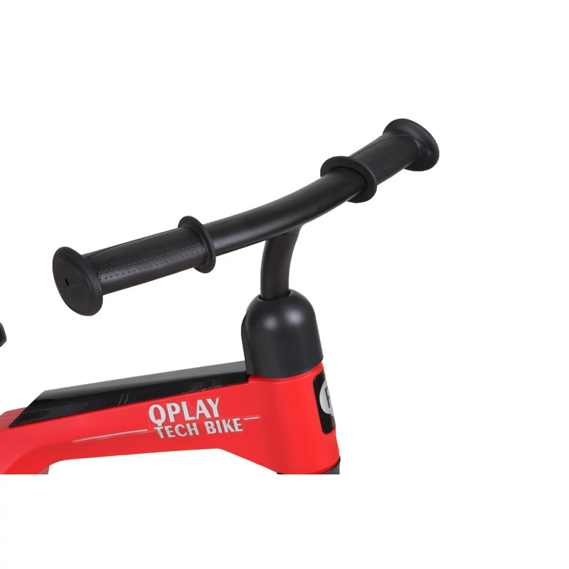 QPLAY futóbicikli Tech Black, kor 2 - 4 év, 30 kg-ig