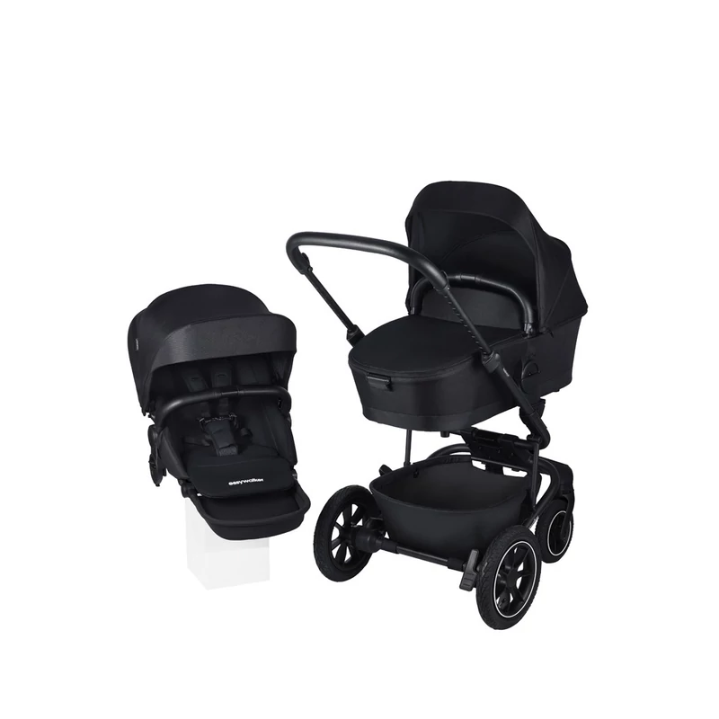 EASYWALKER Kombinált babakocsi Harvey⁵ Midnight Black XXL AIR