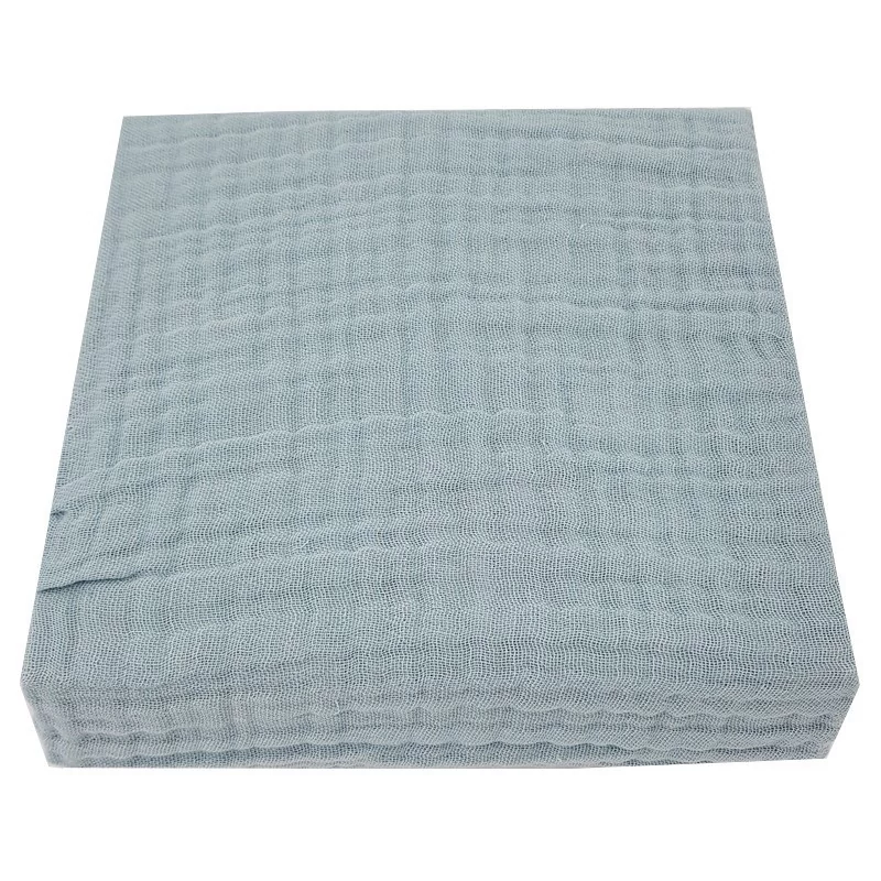 EKO Muszlin lepedő 60x120 cm - Blue