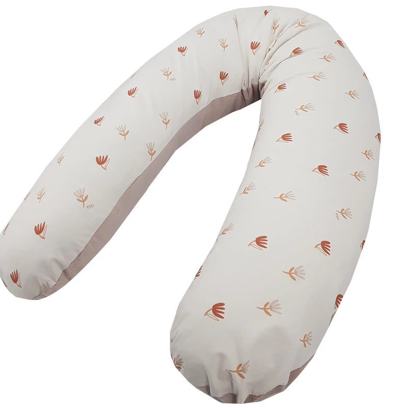 EKO Szoptatós párna velvet Meadow 180cm - Beige