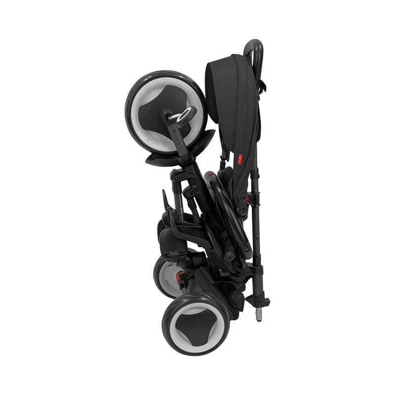 QPLAY Tricikli Rito eva plus Black, életkor 10-72 hónap