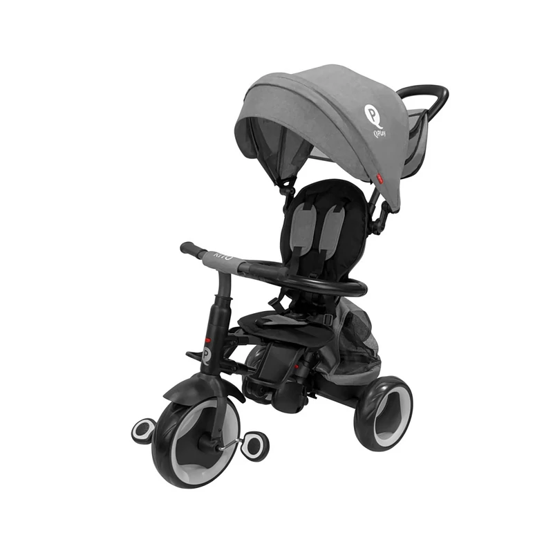 QPLAY tricikli Rito eva plus Grey, életkor 10-72 hónap